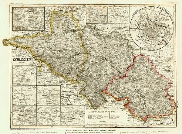 100-Europe and Germany Map By Joseph Meyer