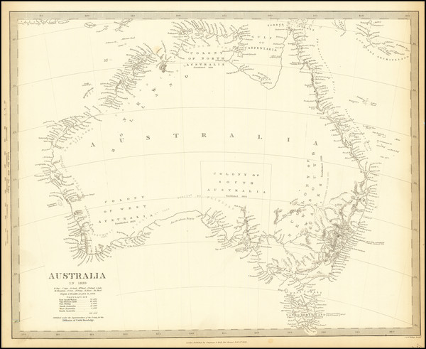 87-Australia Map By SDUK