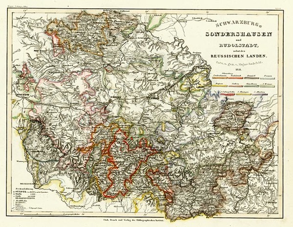 47-Europe and Germany Map By Joseph Meyer