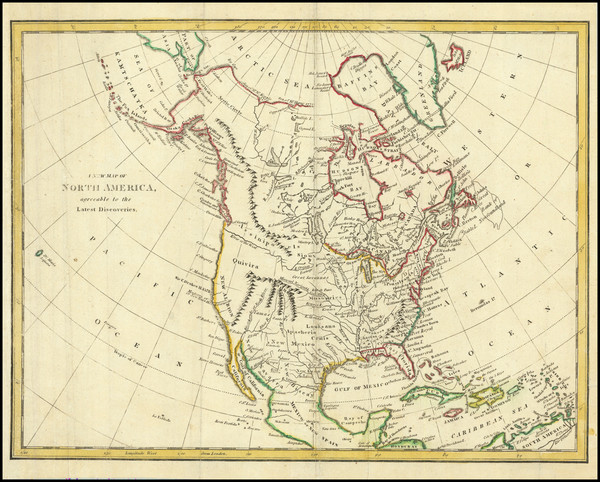 27-North America Map By Robert Wilkinson