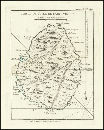 11-Other Islands Map By Jacques Nicolas Bellin