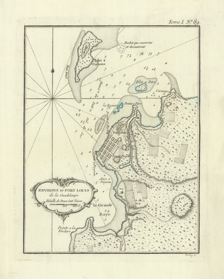 96-Other Islands Map By Jacques Nicolas Bellin