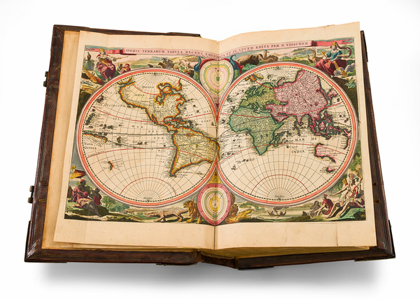 29-Rare Books Map By Jacob Lindenberg