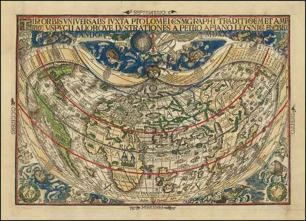 45-World Map By Peter Apian