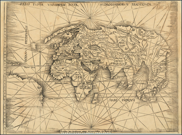 83-World Map By Martin Waldseemüller