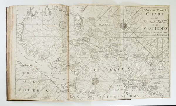 36-New England, Mid-Atlantic, Virginia, Caribbean, Atlases and Rare Books Map By Thomas Page (III)