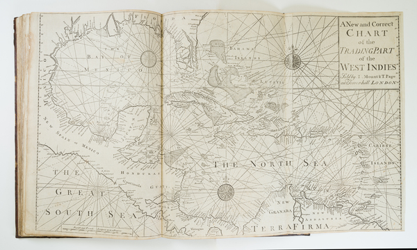 90-New England, Mid-Atlantic, Virginia, Caribbean, Atlases and Rare Books Map By Thomas Page (III)