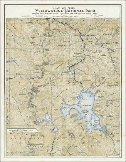 6-Wyoming Map By Hals & Rystrom