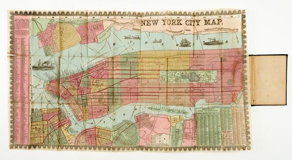 52-New York City Map By Humphrey Phelps