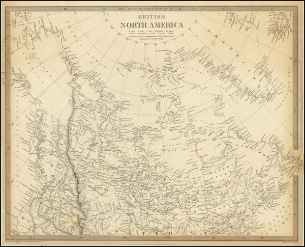 71-Alaska, Canada and Western Canada Map By SDUK