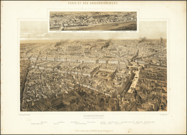 41-Paris and Île-de-France Map By Nicolas Chapuy / Sebastien Avanzo