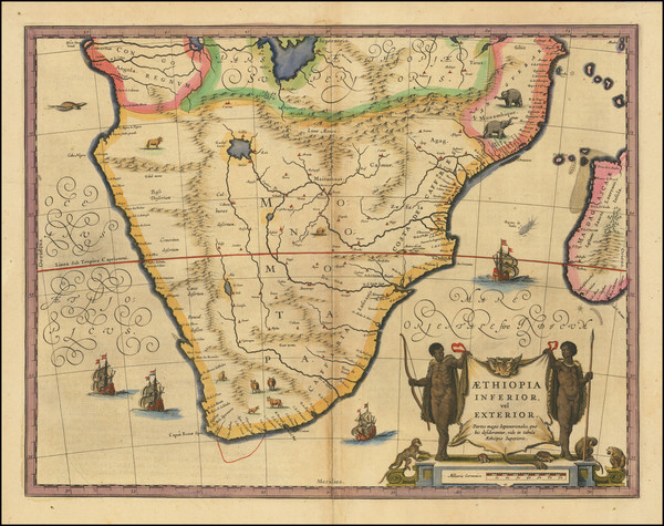 44-South Africa Map By Jan Jansson