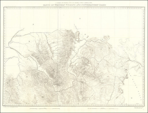 7-Rocky Mountains Map By F.V. Hayden