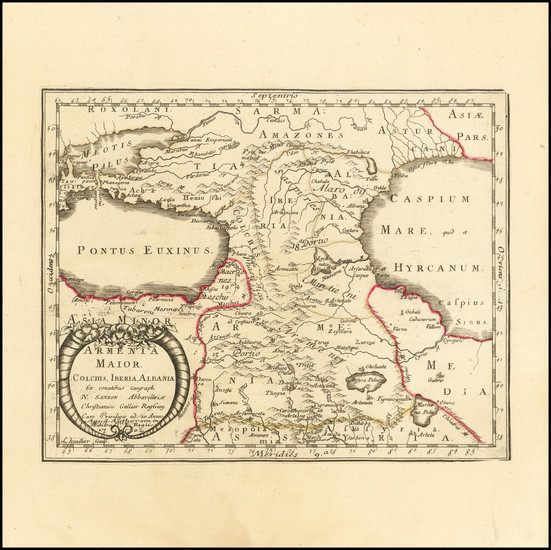 0-Central Asia & Caucasus Map By Nicolas Sanson