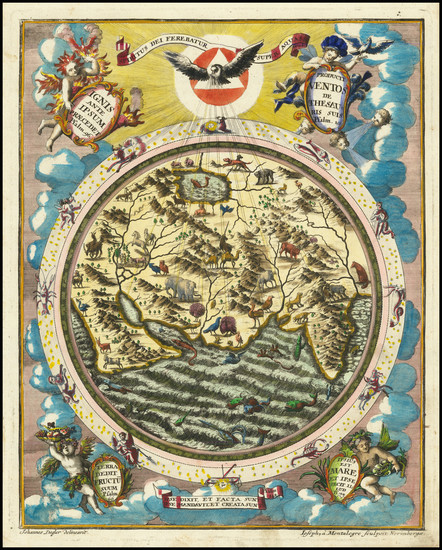 46-World, Eastern Hemisphere, Indian Ocean, India, Central Asia & Caucasus and Middle East Map