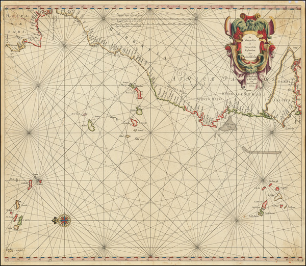 46-West Africa and African Islands, including Madagascar Map By Arnold Colom