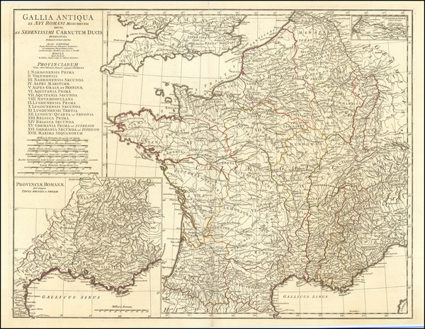 47-Netherlands, Belgium and France Map By Jean-Baptiste Bourguignon d'Anville