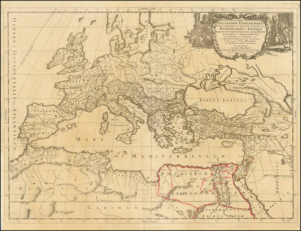 70-Europe Map By Pierre Mariette