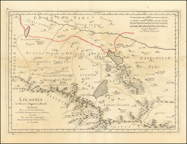 44-Asia and Turkey & Asia Minor Map By Guillaume Sanson