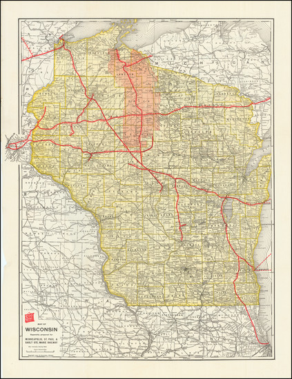 10-Wisconsin Map By Soo Line