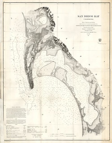 19-California Map By U.S. Coast Survey