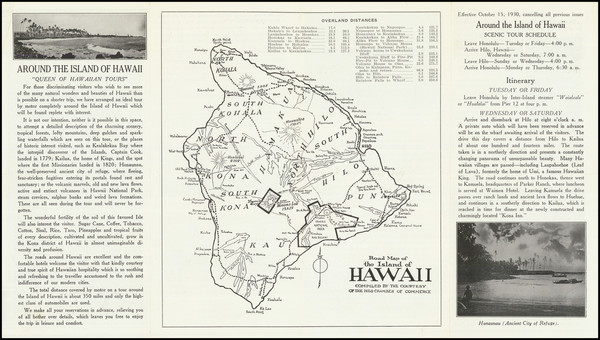 95-Hawaii and Hawaii Map By Hilo Chamber of Commerce