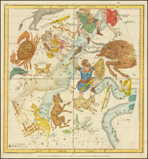 96-Celestial Maps Map By Elijah J. Burritt