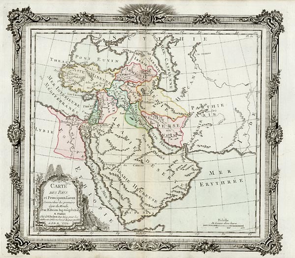 8-Asia, Central Asia & Caucasus, Middle East, Holy Land and Turkey & Asia Minor Map By Lo