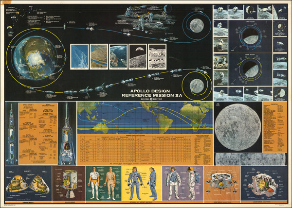 86-Space Exploration Map By General Electric