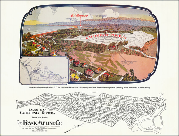 39-California Map By A. Vaillancourt / The Frank Meline Co.