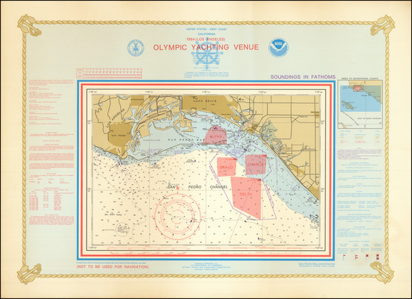 65-Los Angeles Map By National Oceanic and Atmospheric Administration