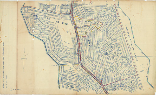 82-Los Angeles Map By Anonymous