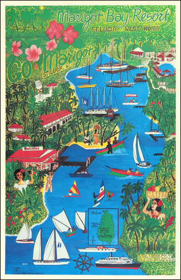 39-Other Islands and Travel Posters Map By Paul Simmons