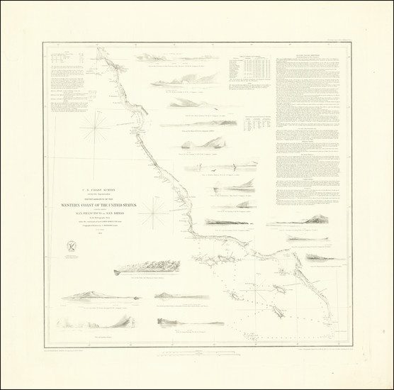 2-California Map By United States Coast Survey