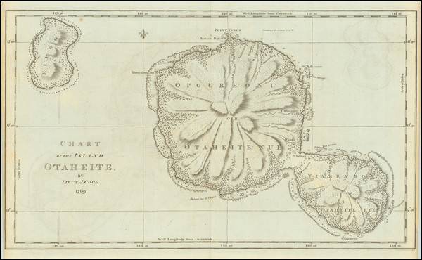 2-Other Pacific Islands Map By James Cook