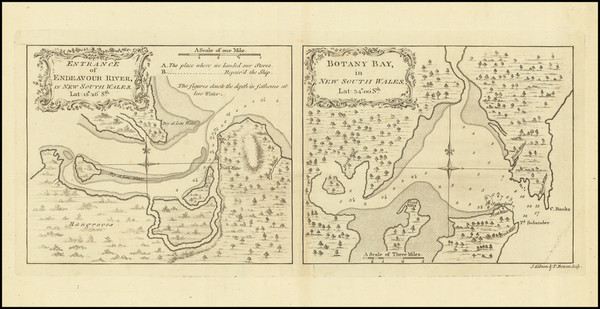 71-Australia Map By John Gibson / Thomas Bowen