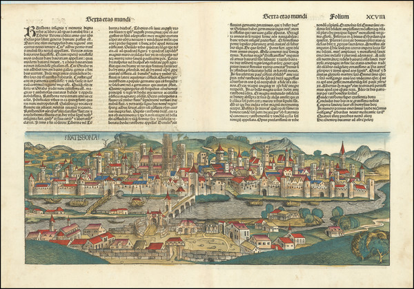 6-Süddeutschland Map By Hartmann Schedel