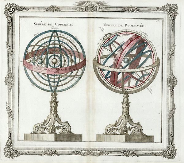 33-World, Celestial Maps and Curiosities Map By Louis Brion de la Tour