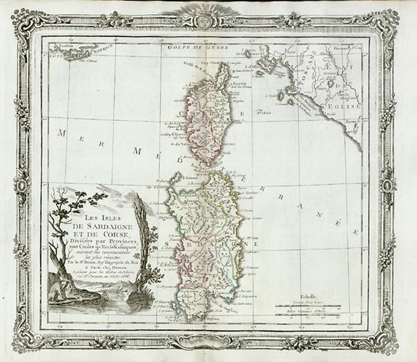 42-Europe and Italy Map By Louis Brion de la Tour