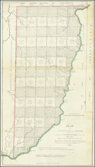 48-Midwest and Ohio Map By Mathew Carey