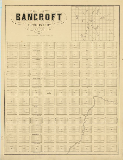 58-Minnesota Map By Holmes, Payte & Buechner