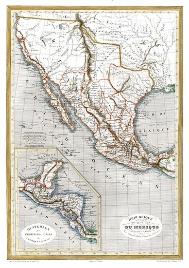 63-Texas, Southwest, Rocky Mountains and California Map By Charles V. Monin