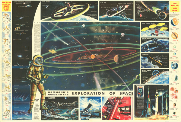 24-Space Exploration Map By Hammond & Co.