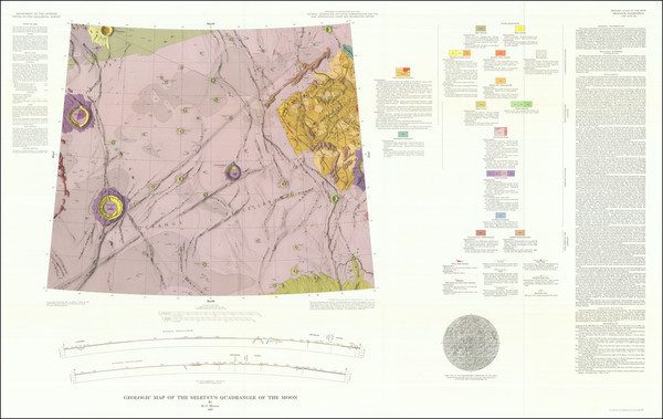 90-Celestial Maps Map By U.S. Geological Survey / H.J. Moore