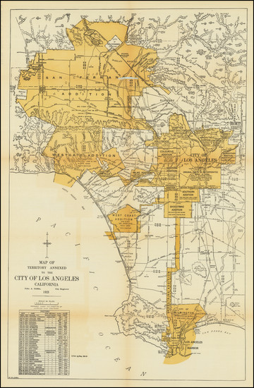 10-Los Angeles Map By Los Angeles Board of Public Works