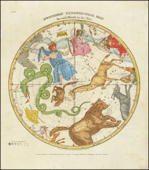 68-Celestial Maps Map By Elijah J. Burritt