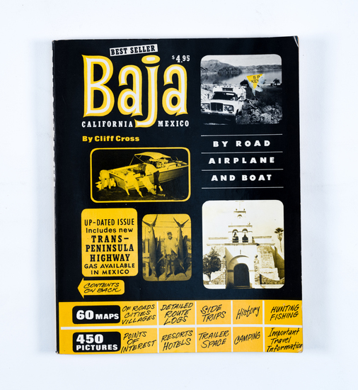 6-Baja California and Atlases Map By Cliff Cross