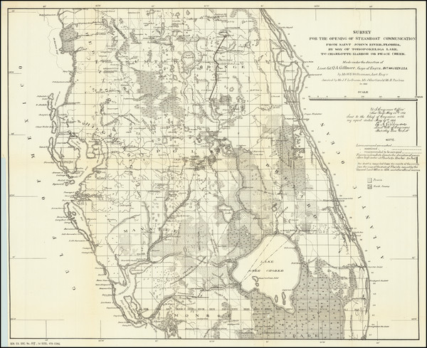 28-Florida Map By U.S. Government Printing Office