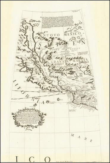 74-Texas, Southwest, Rocky Mountains, Baja California, California and California as an Island Map 