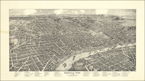 18-Tennessee Map By Henry Wellge